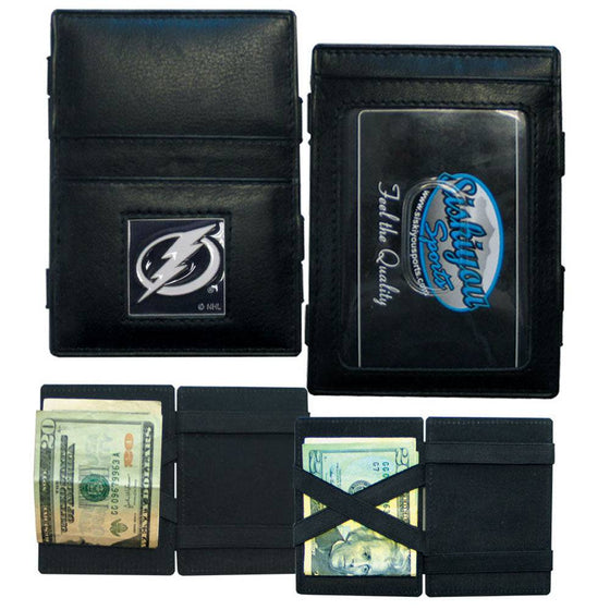 Tampa Bay Lightning�� Leather Jacob's Ladder Wallet (SSKG) - 757 Sports Collectibles