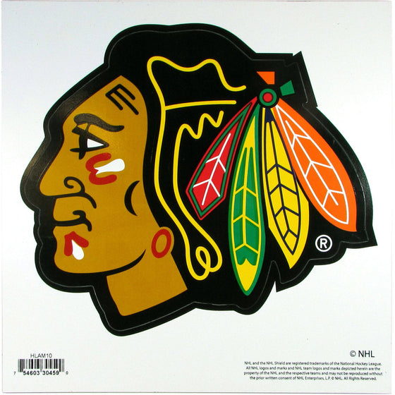 Chicago Blackhawks�� 8 inch Logo Magnets (SSKG) - 757 Sports Collectibles