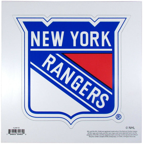 New York Rangers�� 8 inch Logo Magnets (SSKG) - 757 Sports Collectibles
