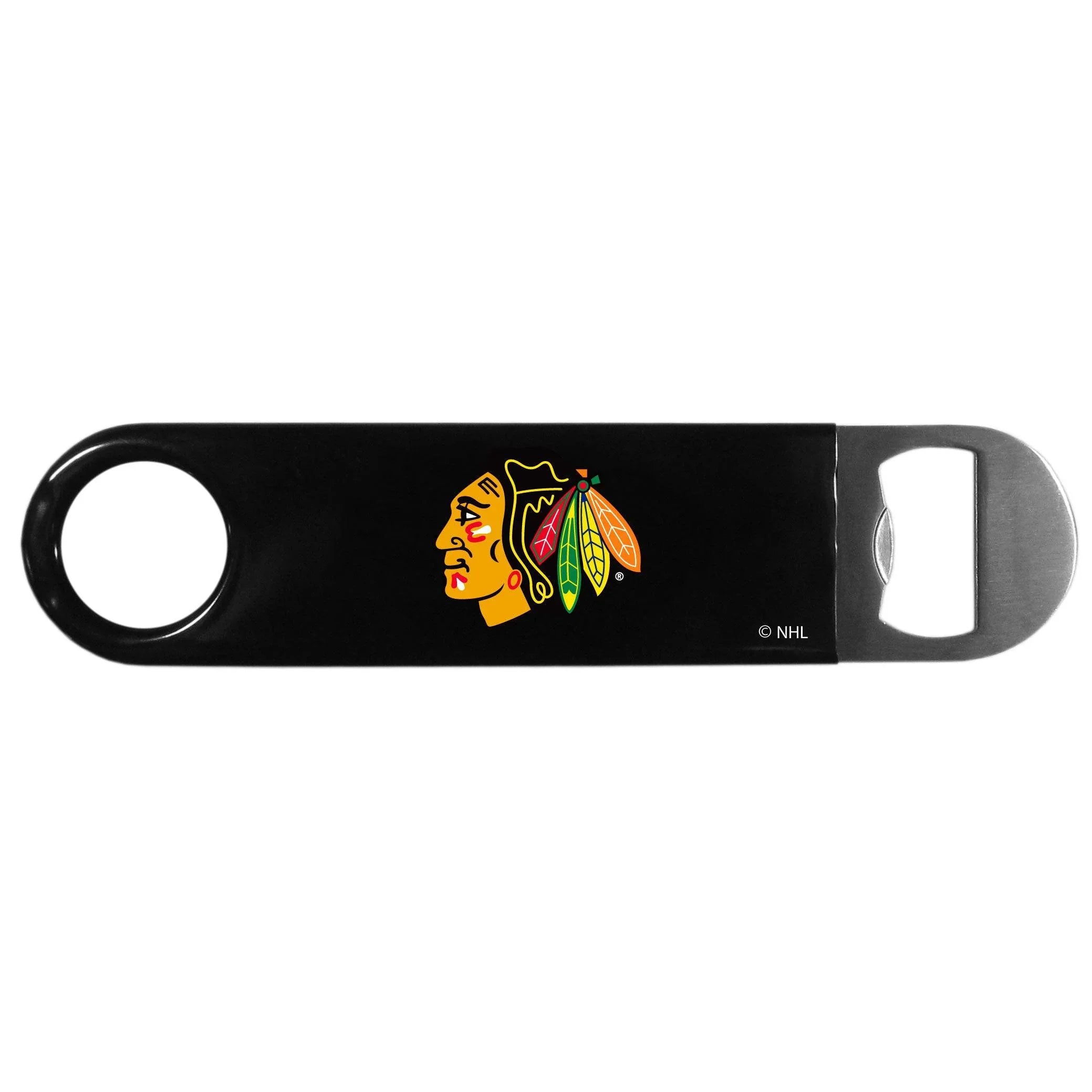 Chicago Blackhawks�� Long Neck Bottle Opener (SSKG) - 757 Sports Collectibles