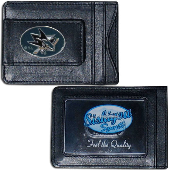San Jose Sharks�� Leather Cash & Cardholder (SSKG) - 757 Sports Collectibles