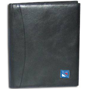 New York Rangers�� Leather Portfolio (SSKG) - 757 Sports Collectibles