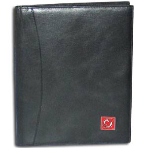 New Jersey Devils�� Leather Portfolio (SSKG) - 757 Sports Collectibles