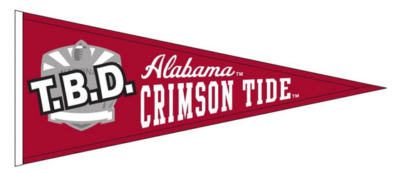 Alabama Crimson Tide Alabama Crimson Tide 2017 NCAA Football National Champions Dynasty Banner Commemorative Pennant - 757 Sports Collectibles