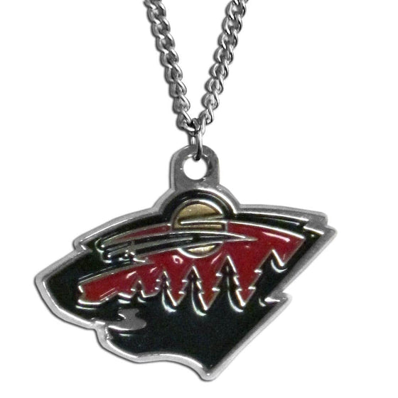 Minnesota Wild�� Chain Necklace (SSKG) - 757 Sports Collectibles