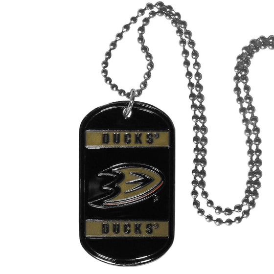Anaheim Ducks�� Tag Necklace (SSKG) - 757 Sports Collectibles