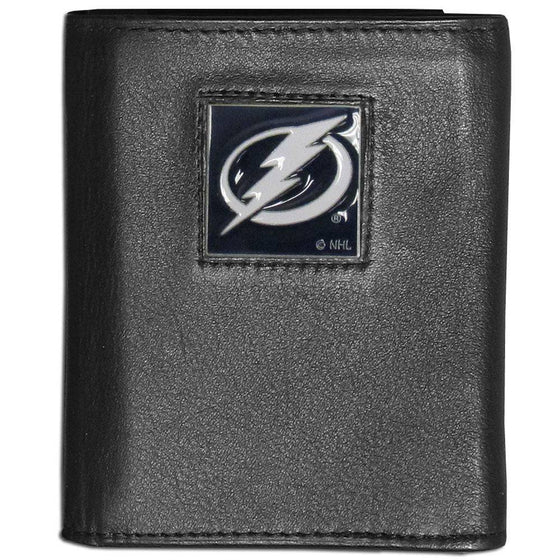 Tampa Bay Lightning�� Leather Tri-fold Wallet (SSKG) - 757 Sports Collectibles