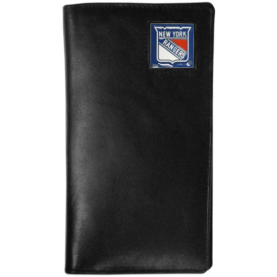 New York Rangers�� Leather Tall Wallet (SSKG) - 757 Sports Collectibles