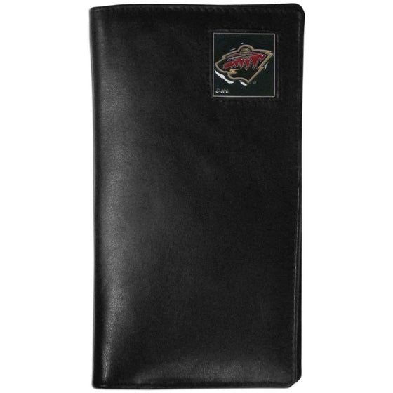 Minnesota Wild�� Leather Tall Wallet (SSKG) - 757 Sports Collectibles