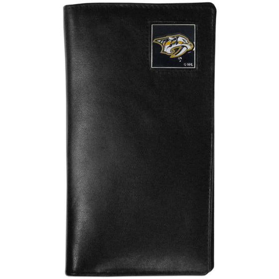 Nashville Predators�� Leather Tall Wallet (SSKG) - 757 Sports Collectibles