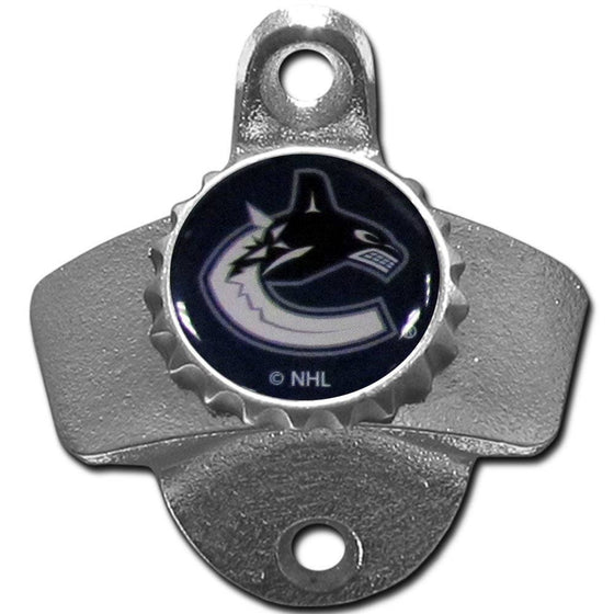Vancouver Canucks�� Wall Mounted Bottle Opener (SSKG) - 757 Sports Collectibles