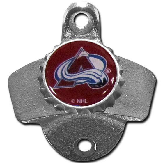 Colorado Avalanche�� Wall Mounted Bottle Opener (SSKG) - 757 Sports Collectibles