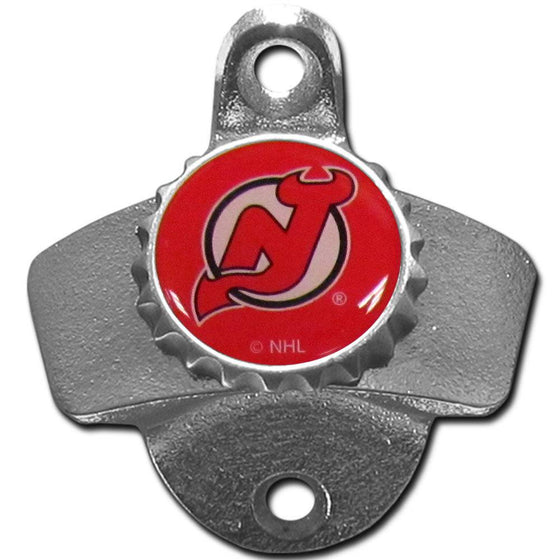 New Jersey Devils�� Wall Mounted Bottle Opener (SSKG) - 757 Sports Collectibles