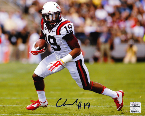 Virginia Tech Hokies Chuck Clark Autographed Signed 8x10 Photo - 757 Sports Collectibles Authenticated