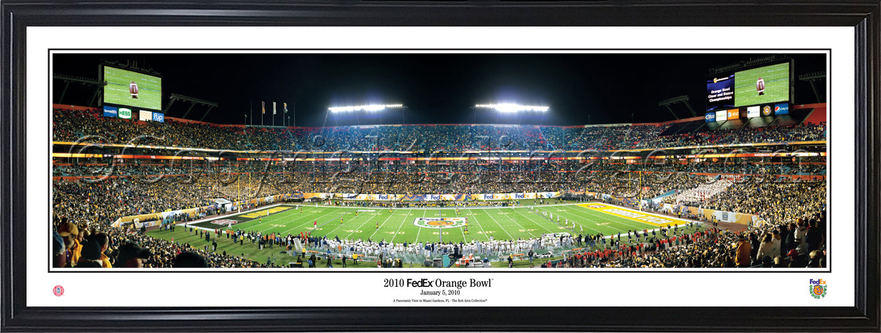 IA-269 2010 FedEx Orange Bowl - 757 Sports Collectibles