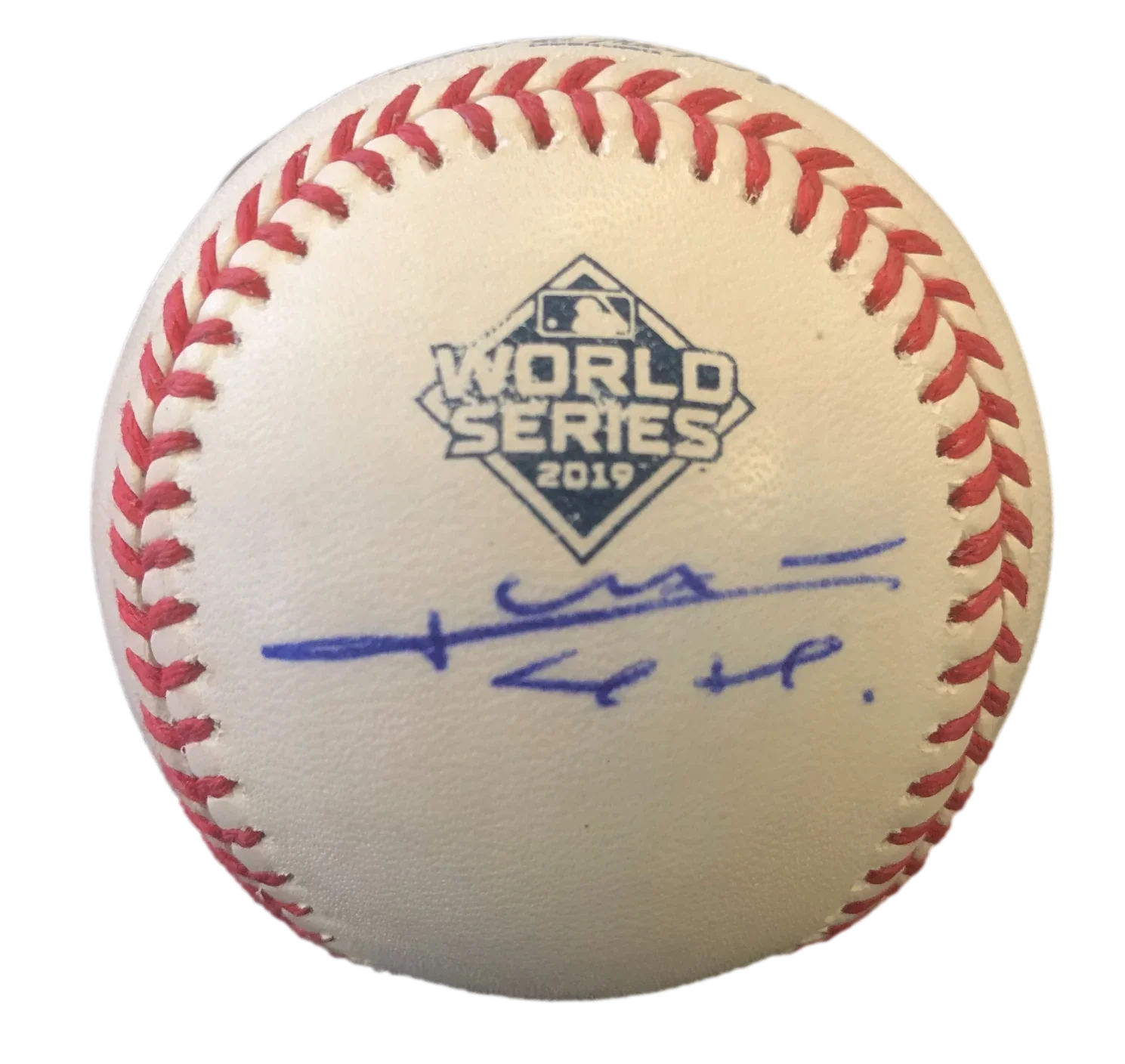 Washington Nationals Juan Soto Signed Auto Official 2019 World Series Baseball - MLB Hologram - Fanatics Hologram - 757 Sports Collectibles