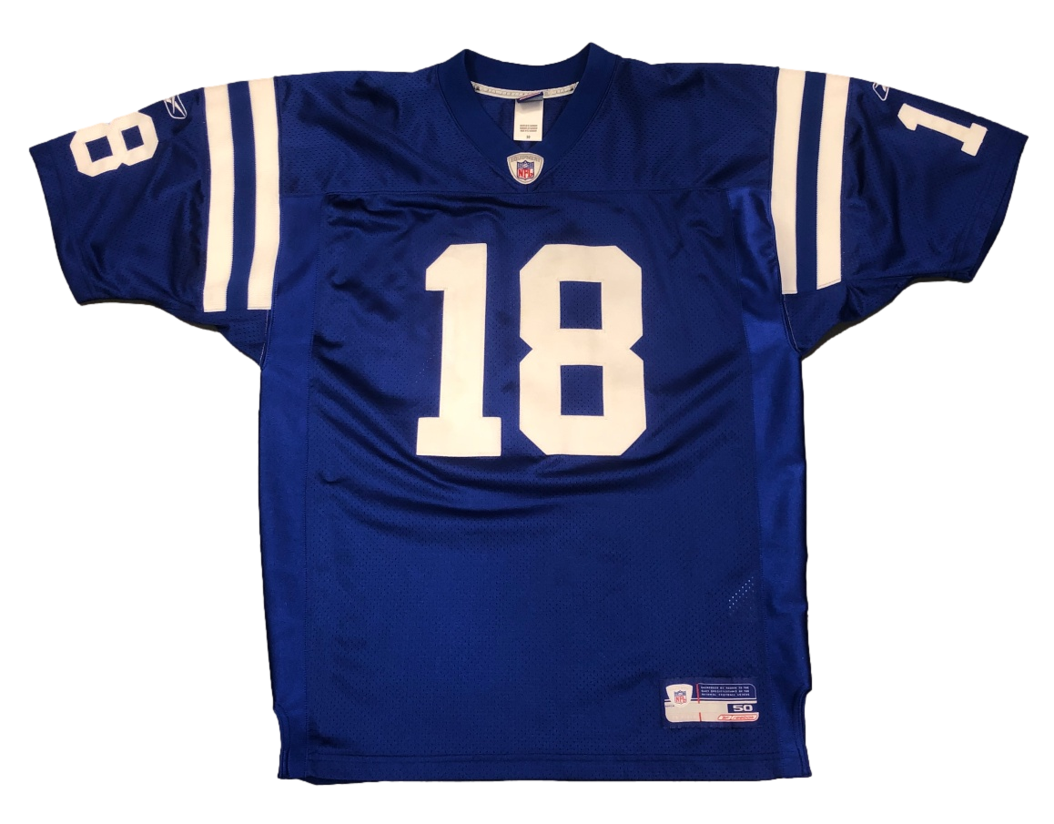 Indianapolis Colts Peyton Manning Signed Autograph Reebok Stitched Jersey - JSA LOA - 757 Sports Collectibles