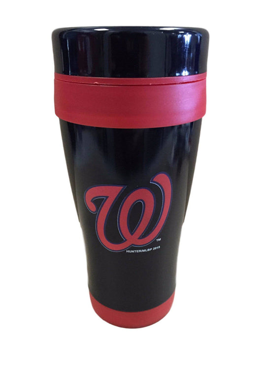 MLB Washington Nationals Stainless Steel Travel Tumbler with Reseal Lid - 757 Sports Collectibles