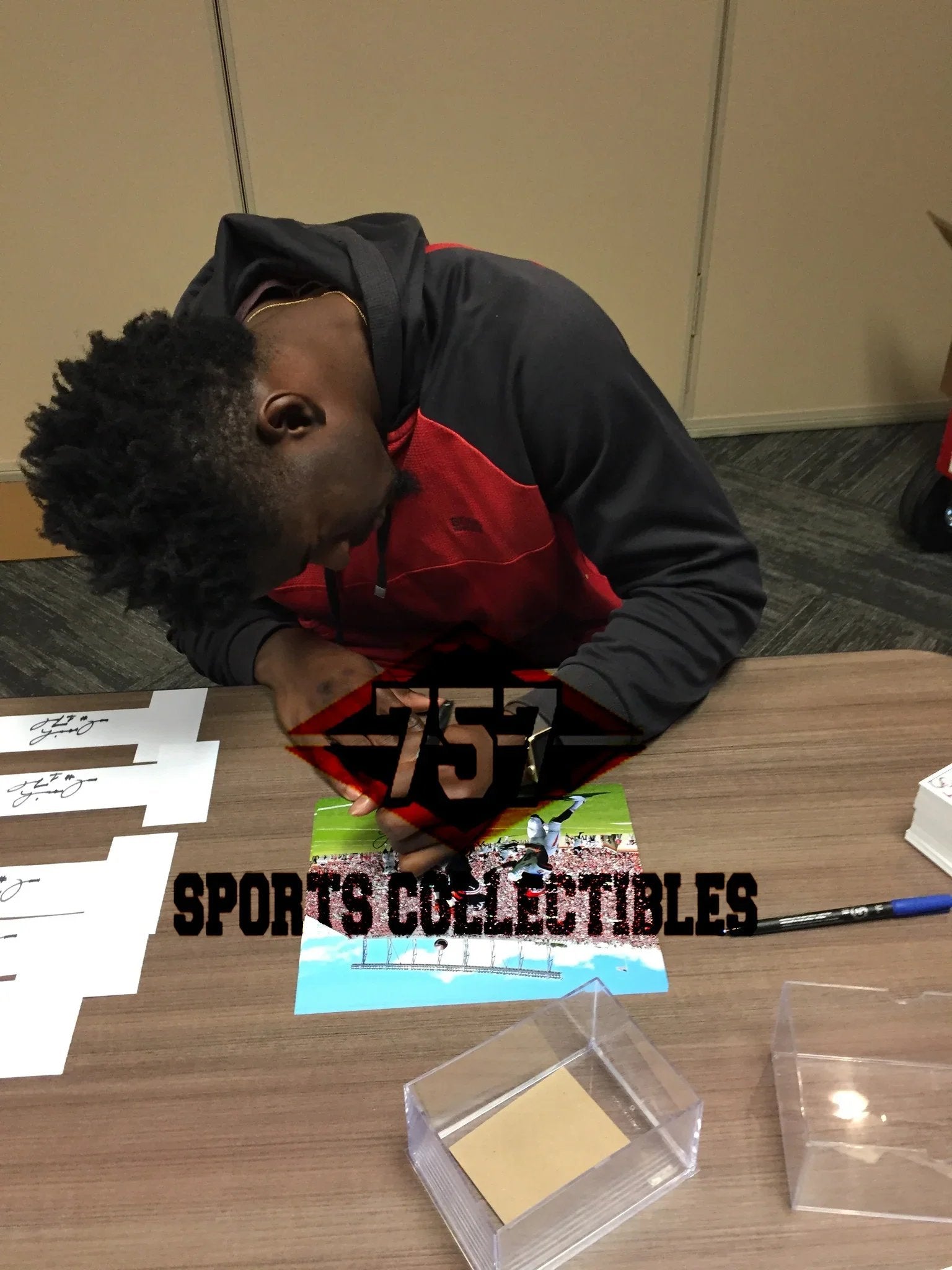 Virginia Tech VT Hokies Isaiah Ford Signed Autographed 8x10 Photo 'TD Catch' (JSA PSA Pass) 757 COA - 757 Sports Collectibles
