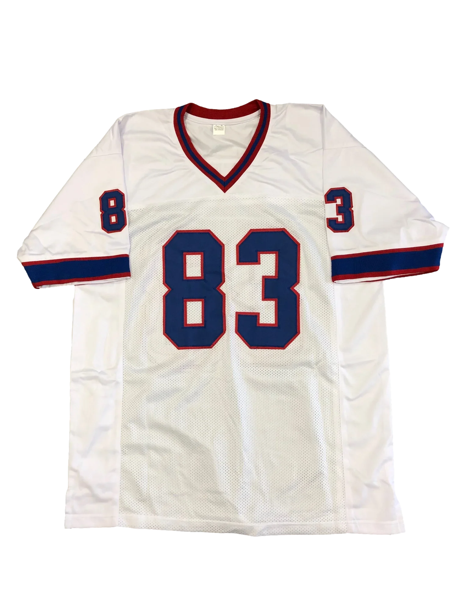 Buffalo Bills Andre Reed Signed Auto Custom White Jersey JSA COA - 757 Sports Collectibles
