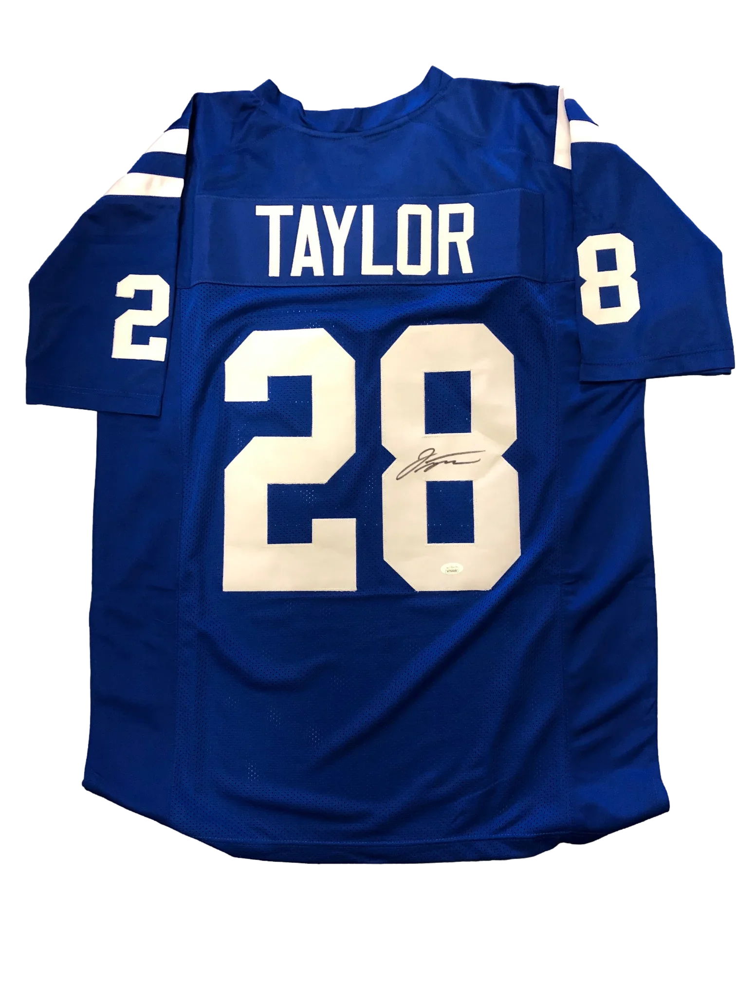 Indianapolis Colts Jonathan Taylor Signed Auto Custom Blue Jersey JSA COA - 757 Sports Collectibles