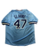 Atlanta Braves Tom Glavine Signed Auto Custom Blue Jersey JSA COA - 757 Sports Collectibles