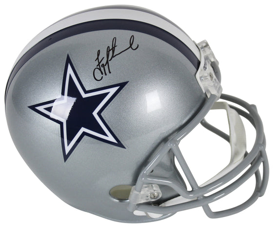 Dallas Cowboys Troy Aikman Autographed Signed FS Replica Full-Size Helmet - Fanatics Authentication