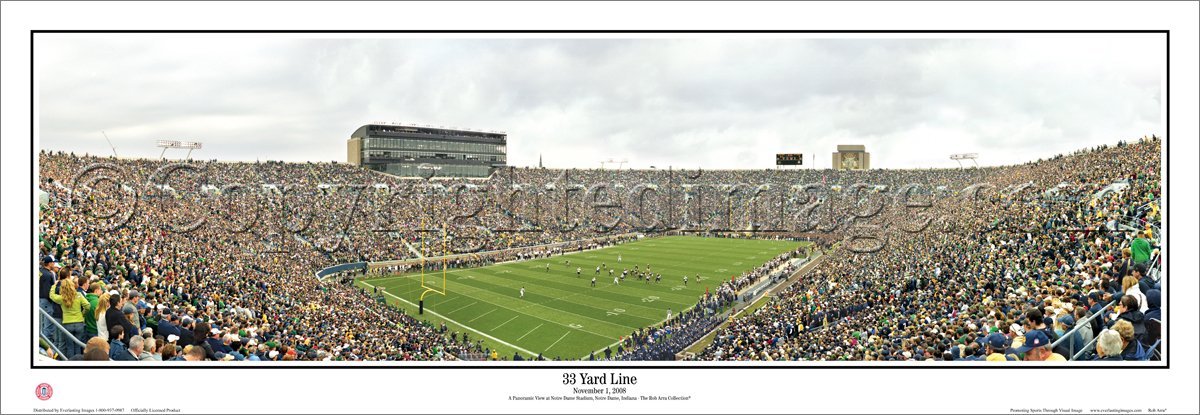 IN-241 Fighting Irish "33 Yard Line"