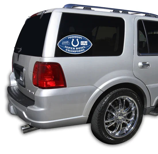 Indianapolis Colts Superbowl Champs Window Decal