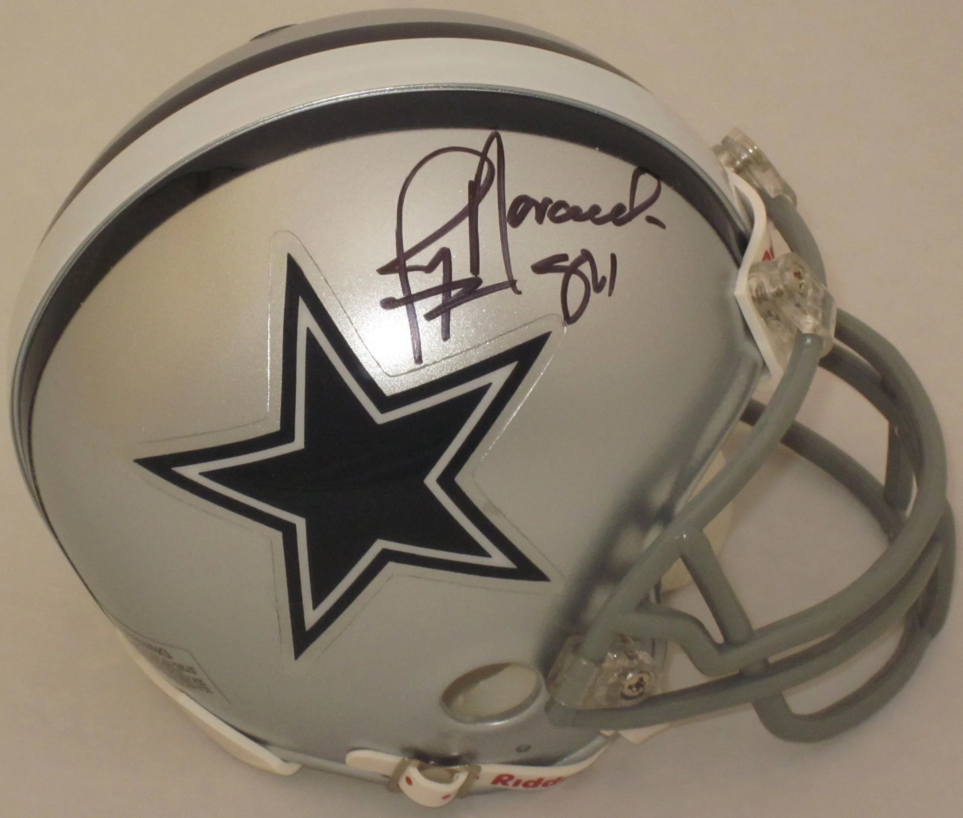 Jay Novacek Dallas Cowboys Autographed Mini Helmet