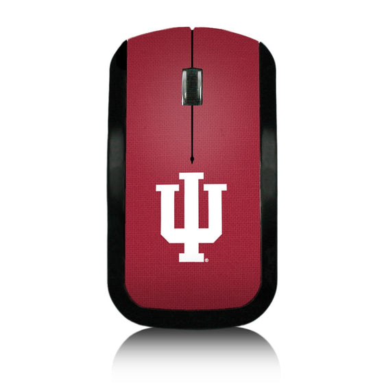 Indiana Hoosiers Solid Wireless Mouse-0