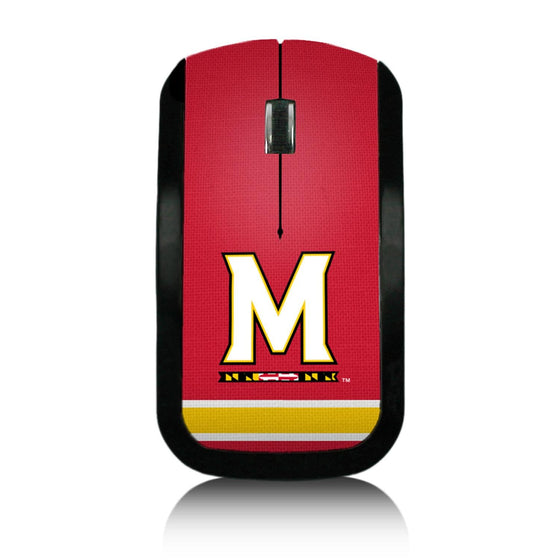 Maryland Terrapins Stripe Wireless Mouse-0