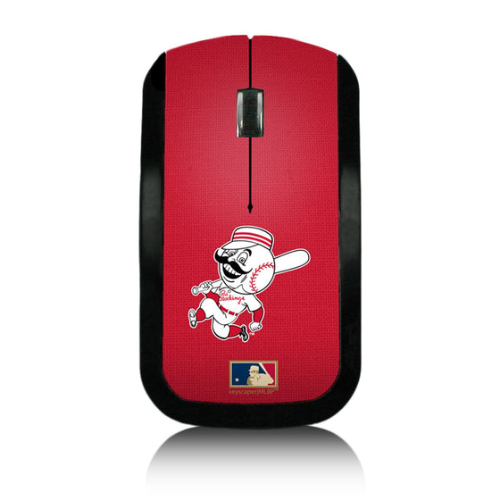 Cincinnati Reds 1953-1967 - Cooperstown Collection Solid Wireless USB Mouse - 757 Sports Collectibles