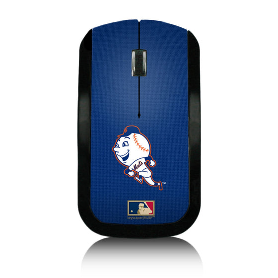 New York Mets 2014 - Cooperstown Collection Solid Wireless USB Mouse - 757 Sports Collectibles