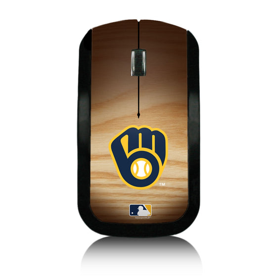Milwaukee Brewers Wood Bat Wireless Mouse - 757 Sports Collectibles