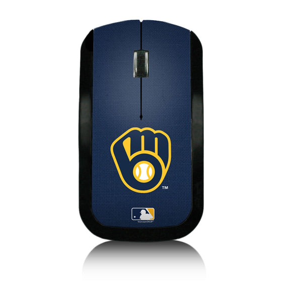 Milwaukee Brewers Solid Wireless Mouse - 757 Sports Collectibles