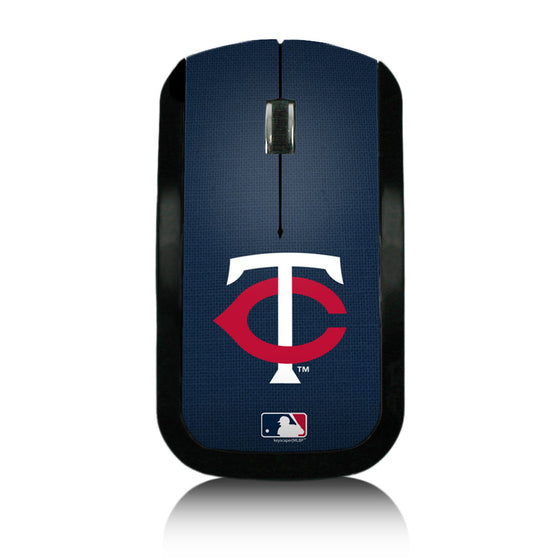 Minnesota Twins Twins Solid Wireless USB Mouse - 757 Sports Collectibles