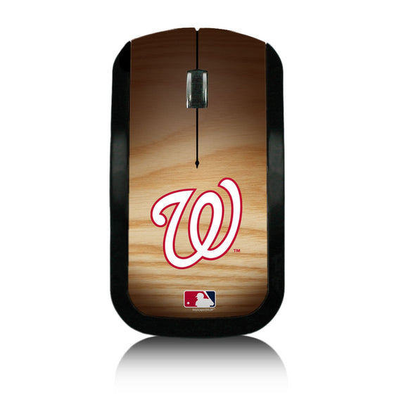 Washington Nationals Nationals Wood Bat Wireless USB Mouse - 757 Sports Collectibles