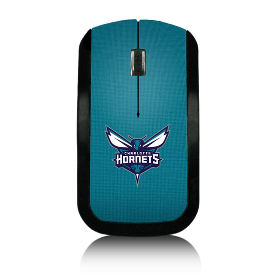 Charlotte Hornets Solid Wireless Mouse-0
