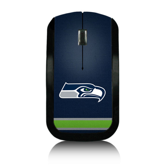 Seattle Seahawks Stripe Wireless USB Mouse - 757 Sports Collectibles