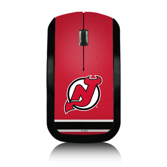 New Jersey Devils Stripe Wireless Mouse-0