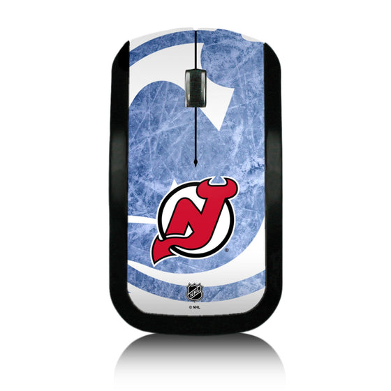 New Jersey Devils Ice Tilt Wireless Mouse-0