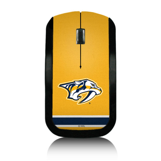 Nashville Predators Stripe Wireless Mouse-0