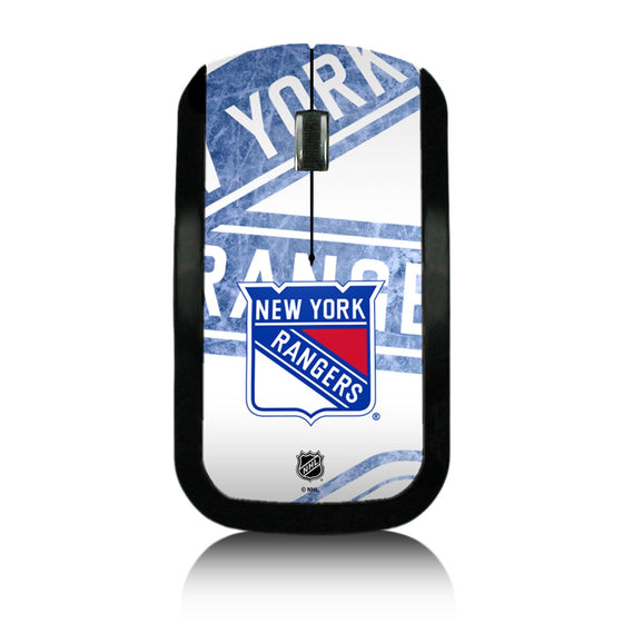 New York Rangers Ice Tilt Wireless Mouse-0