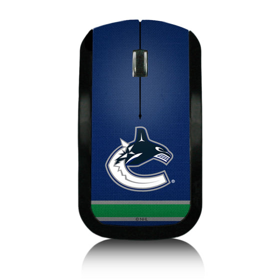 Vancouver Canucks Stripe Wireless Mouse-0