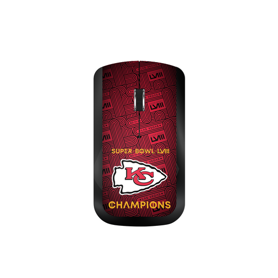 Kansas City Chiefs 2024 Super Bowl Wireless Mouse-0