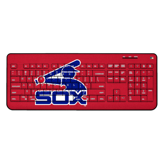 Chicago White Sox 1976-1981 - Cooperstown Collection Solid Wireless USB Keyboard - 757 Sports Collectibles