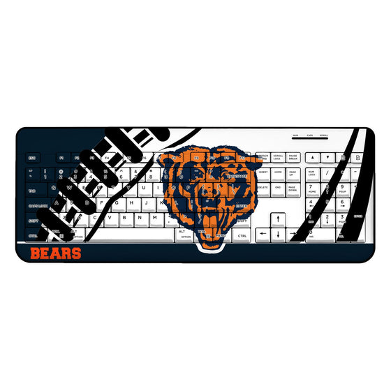 Chicago Bears 1946 Historic Collection Passtime Wireless USB Keyboard - 757 Sports Collectibles