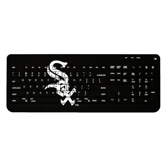 Chicago White Sox White Sox Solid Wireless USB Keyboard - 757 Sports Collectibles