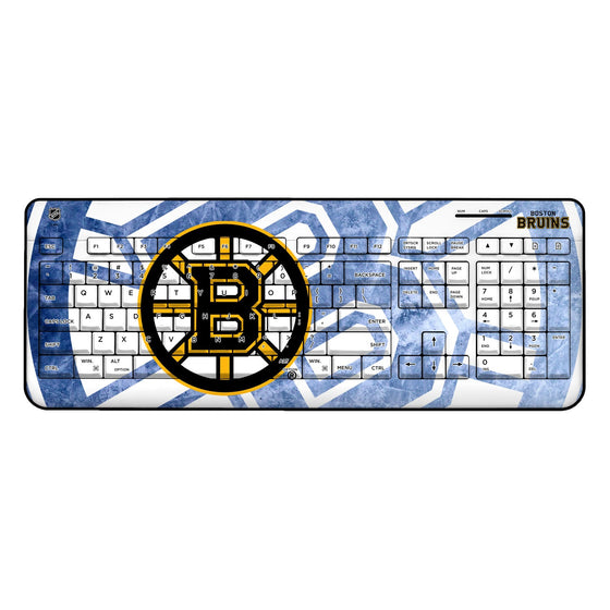 Boston Bruins Ice Tilt Wireless USB Keyboard-0